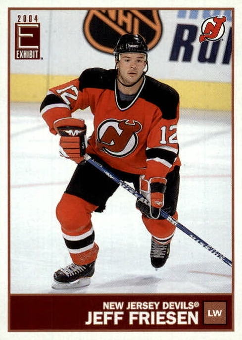 NHL 2003-04 Pacific Exhibit - No 85 - Jeff Friesen