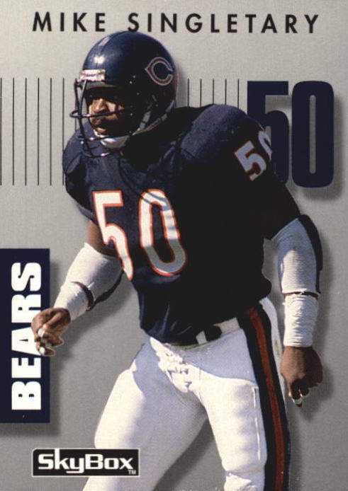 NFL 1992 SkyBox Prime Time - No 085 - Mike Sinlgetary