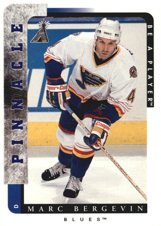 NHL 1996 / 97 Be A Player - No 85 - Marc Bergevin