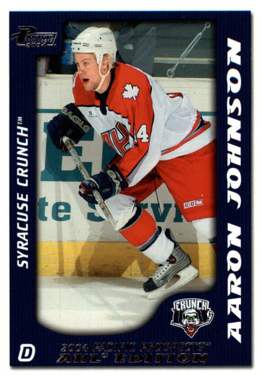NHL 2003-04 Pacific AHL Prospects - No 85 - Aaron Johnson