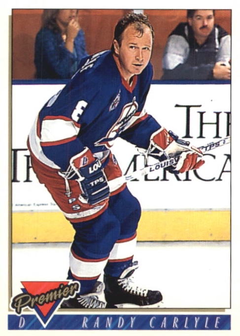 NHL 1993-94 OPC Premier - No 86 - Randy Carlyle