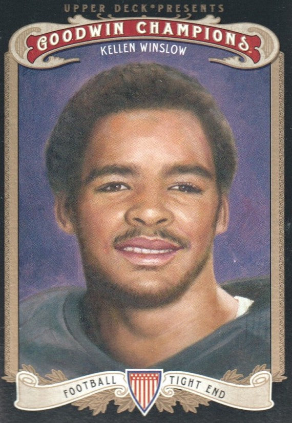 NFL 2012 Upper Deck Goodwin Champions - No 86 - Kellen Winslow sr.