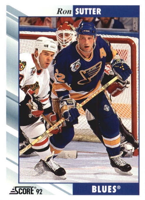 NHL 1992 / 93 Score - No 86 - Ron Sutter