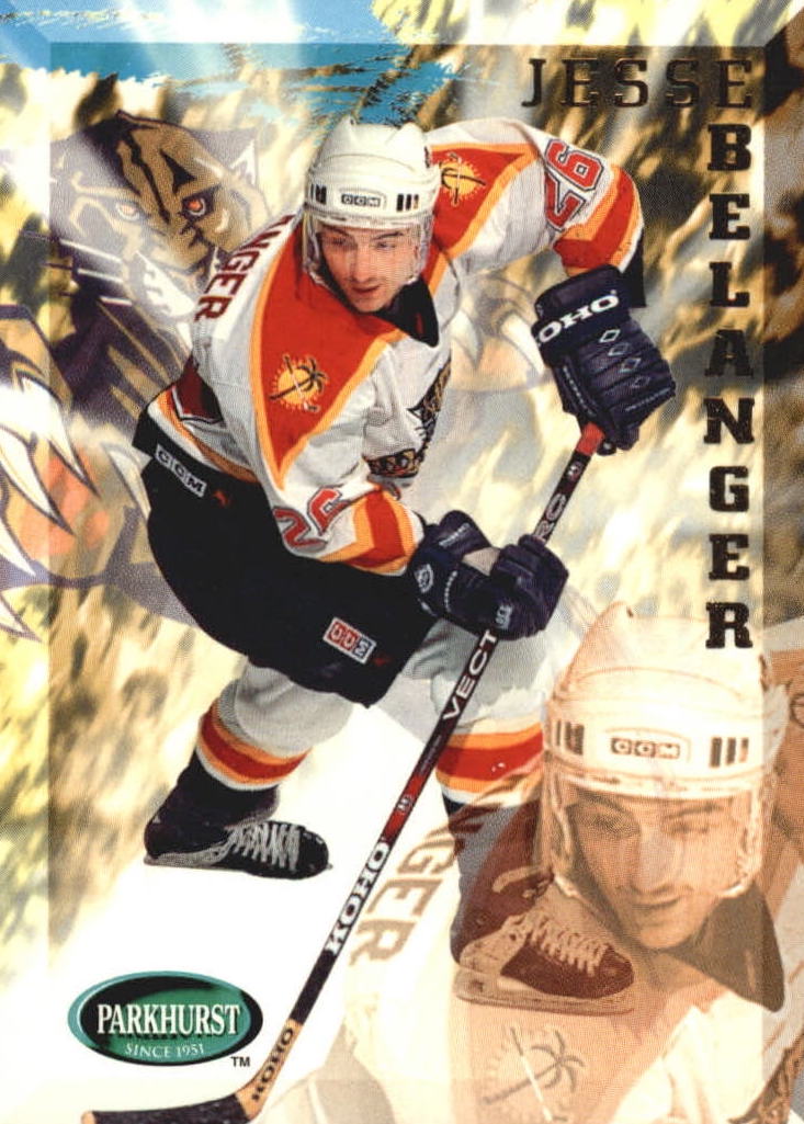 NHL 1995 / 96 Parkhurst International - No 87 - Jesse Belanger