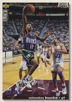 NBA 1995-96 Collector's Choice International German I - No 87 - Todd Day