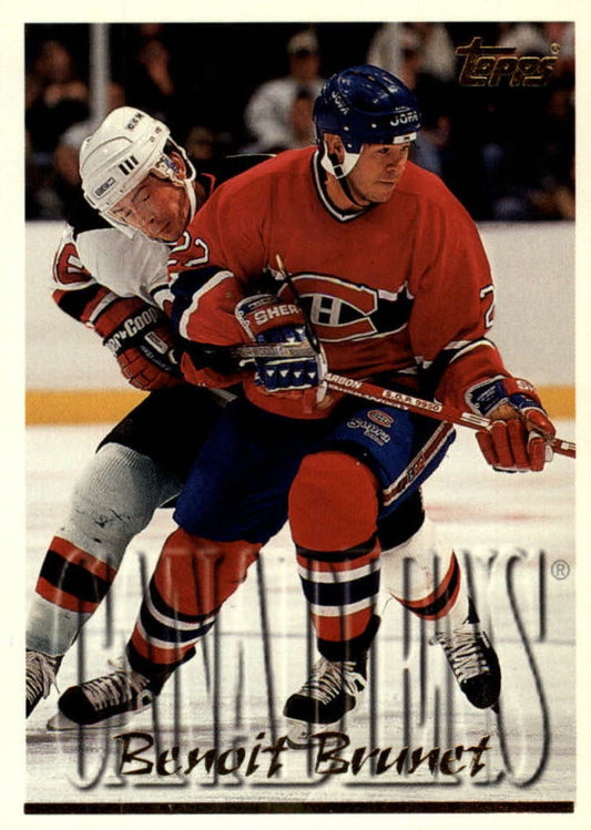 NHL 1995/96 Topps - No 87 - Benoit Brunet