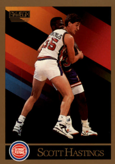 NBA 1990-91 SkyBox - No 87 - Scott Hastings