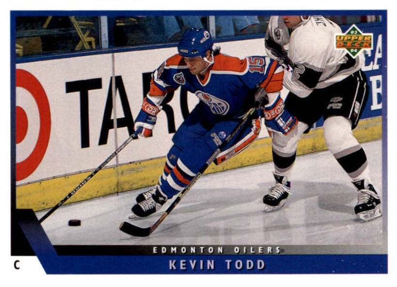 NHL 1993 / 94 Upper Deck - No 88 - Kevin Todd