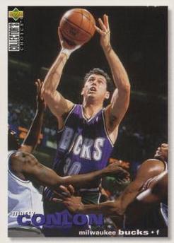 NBA 1995-96 Collector's Choice International German I - No 89 - Marty Conlon