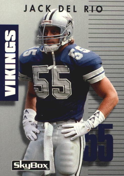 NFL 1992 SkyBox Prime Time - No 089 - Jack Del Rio