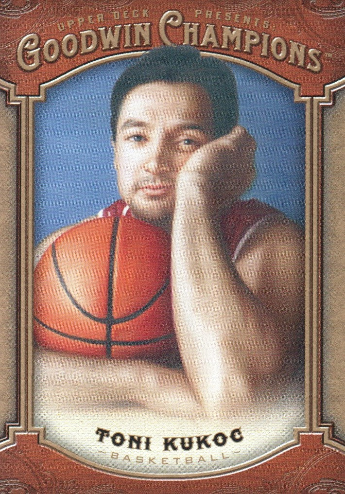 NBA/M 2014 Upper Deck Goodwin Champions - No 8 - Toni Kukoc