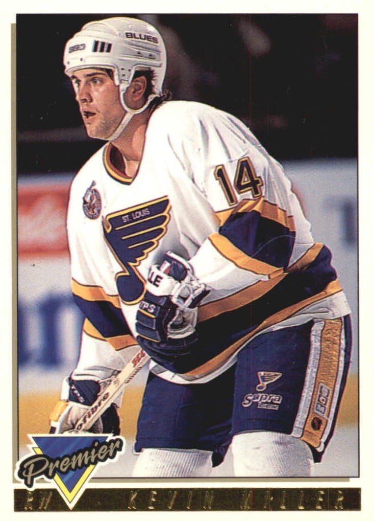 NHL 1993-94 OPC Premier Gold - No 8 - Kevin Miller