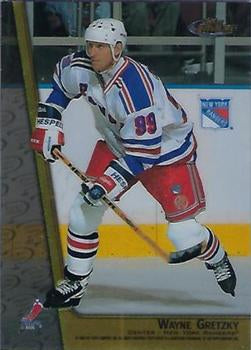 NHL 1998-99 Finest Double Sided Mystery Finest - No M8 - Wayne Gretzky / Eric Lindros