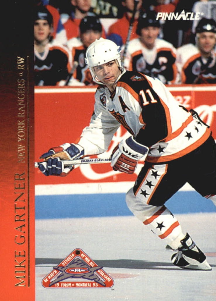 NHL 1993/94 Pinnacle All-Stars - No 8 - Mike Gartner