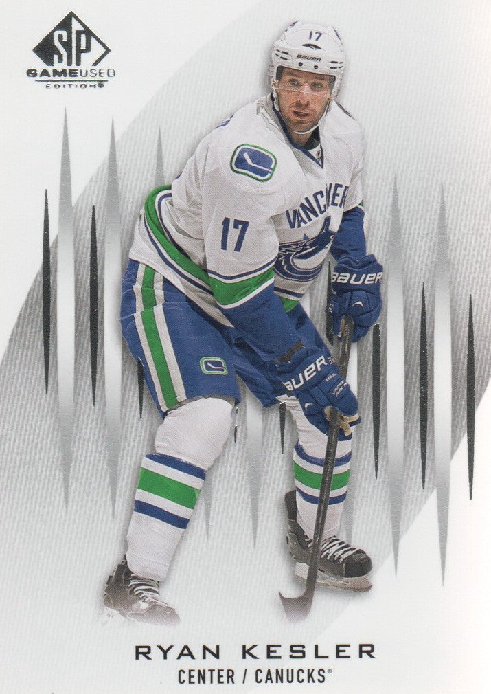 NHL 2013-14 SP Game Used - No 8 - Ryan Kesler