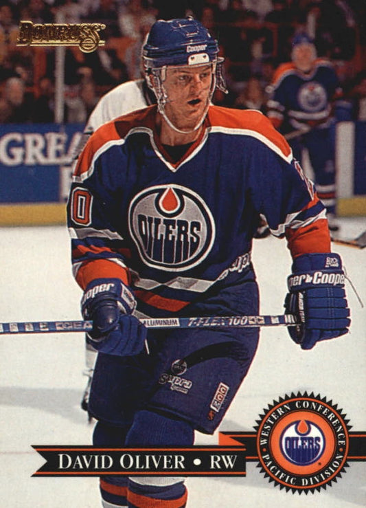 NHL 1995 / 96 Donruss - No 8 - David Oliver