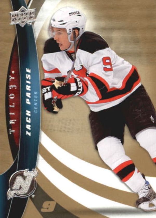 NHL 2009-10 Upper Deck Trilogy - No 9 - Zach Parise