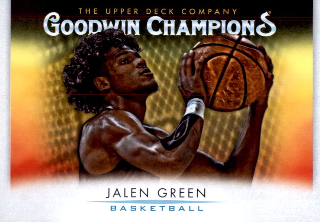 NBA 2021 Upper Deck Goodwin Champions - No 90 - Jalen Green