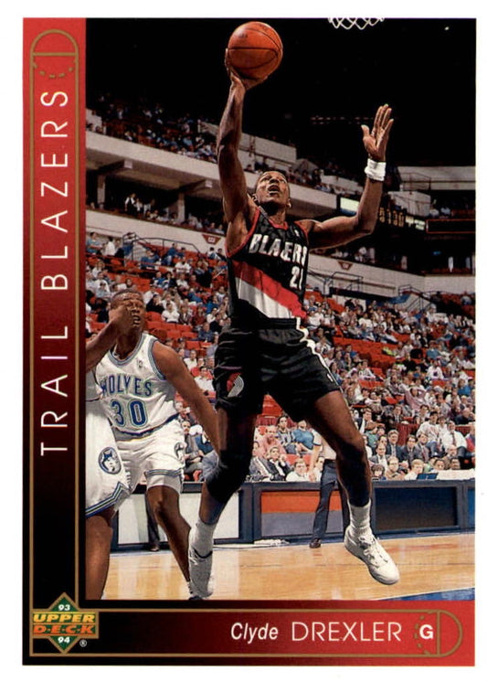 NBA 1993/94 Upper Deck - No 90 - Clyde Drexler
