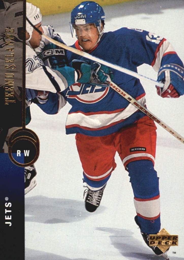 NHL 1994 / 95 Upper Deck - No 90 - Teemu Selanne