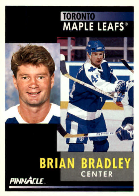 NHL 1991-92 Pinnacle - No 90 - Brian Bradley