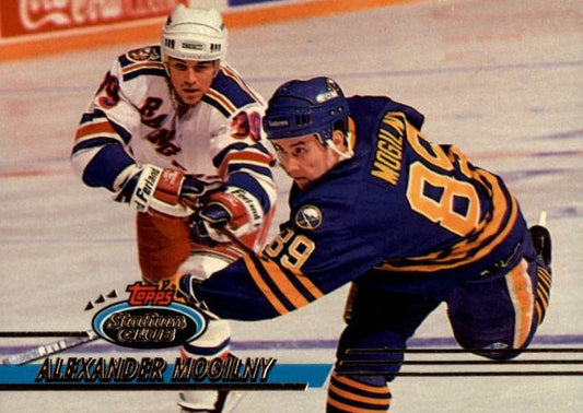 NHL 1993 / 94 Stadium Club - No 91 - Alexander Mogilny