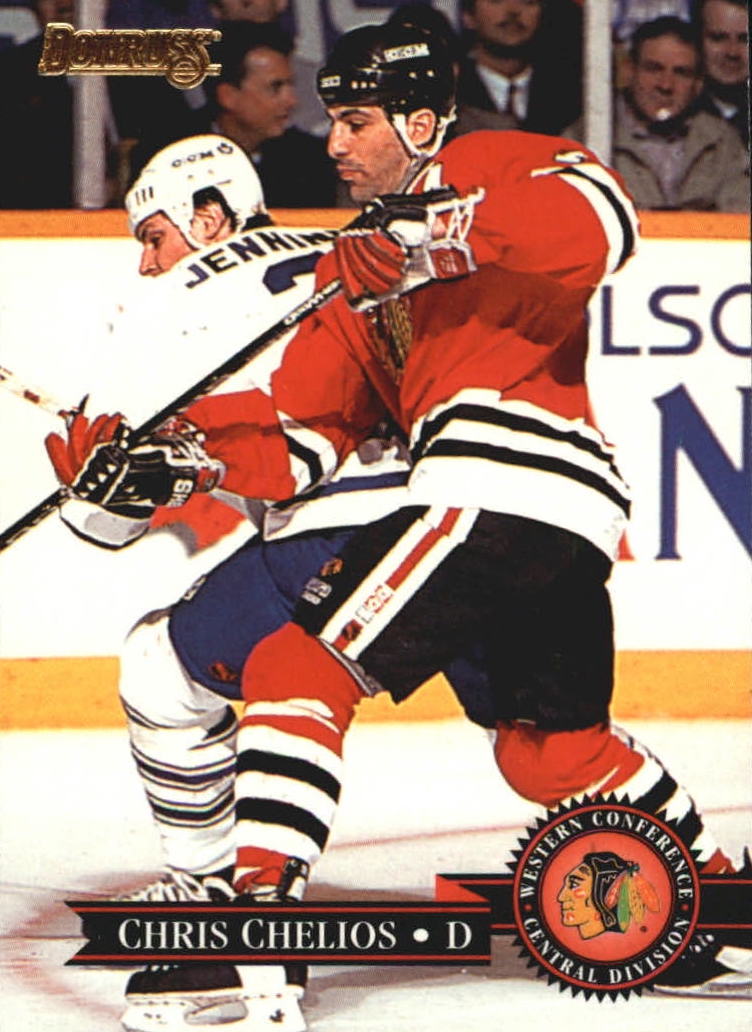 NHL 1995 / 96 Donruss - No 91 - Chris Chelios