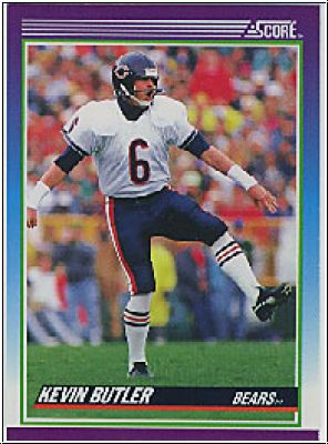 NFL 1990 Score - No 134B - Kevin Butler