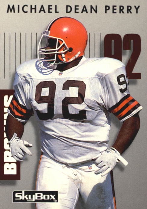 NFL 1992 SkyBox Prime Time - No 092 - Michael Dean Perry