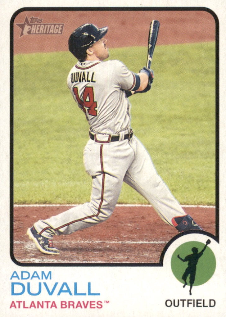 MLB 2022 Topps Heritage - No 93 - Adam Duvall