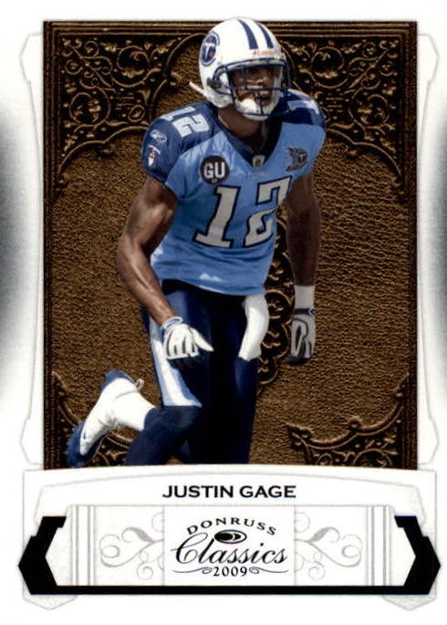 NFL 2009 Donruss Classics - No 95 - Justin Gage