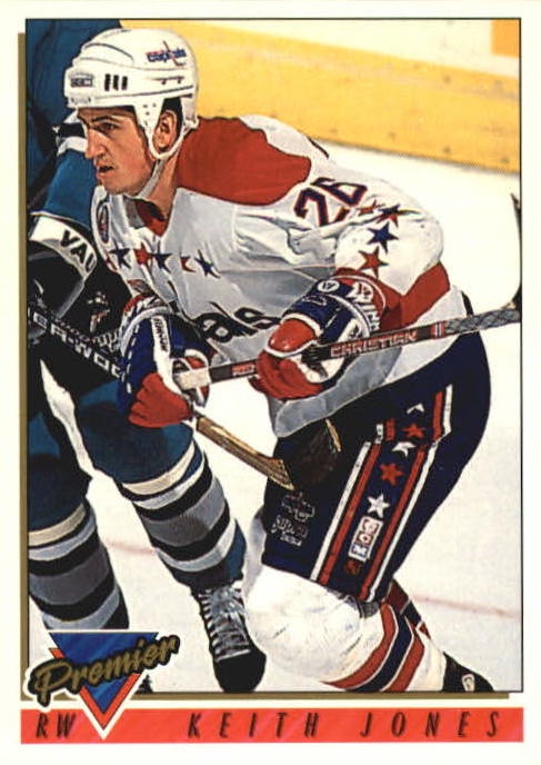 NHL 1993 / 94 Topps Premier - No 96 - Keith Jones