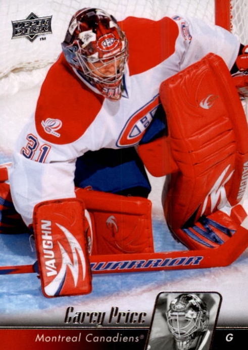 NHL 2010-11 Upper Deck - No 96 - Carey Price