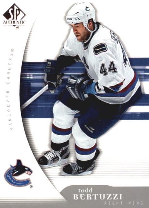 NHL 2005-06 SP Authentic - No 97 - Todd Bertuzzi