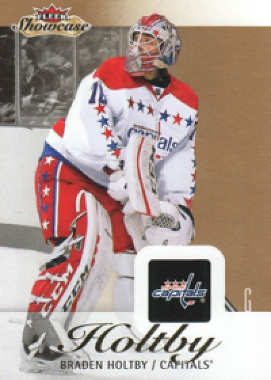 NHL 2013-14 Fleer Showcase - No 98 - Braden Holtby