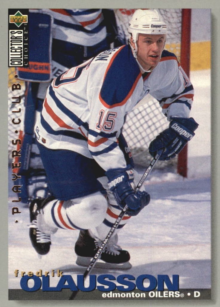 NHL 1995 / 96 Collector's Choice Players Club - No 98 - Fredrik Olausson