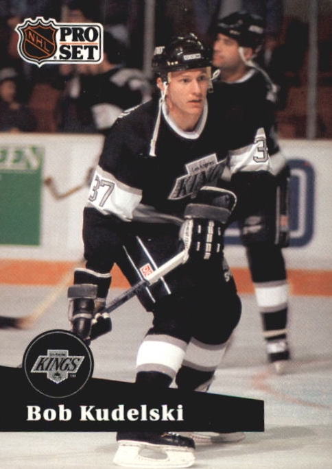 NHL 1991-92 ProSet French - No 99 - Bob Kudelski