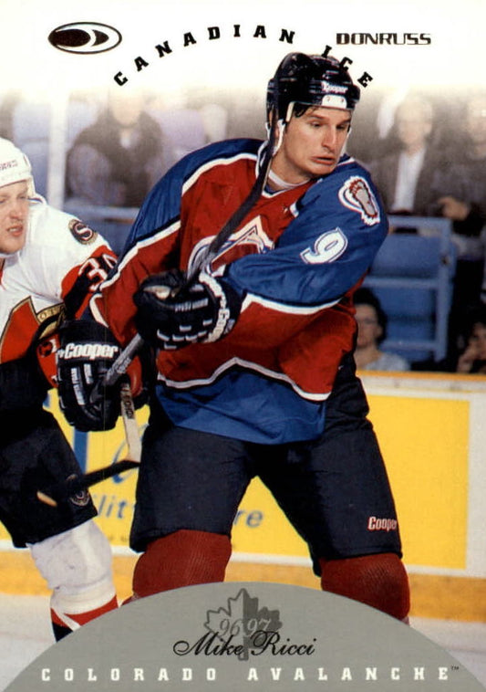 NHL 1996 / 97 Donruss Canadian Ice - No 99 - Mike Ricci