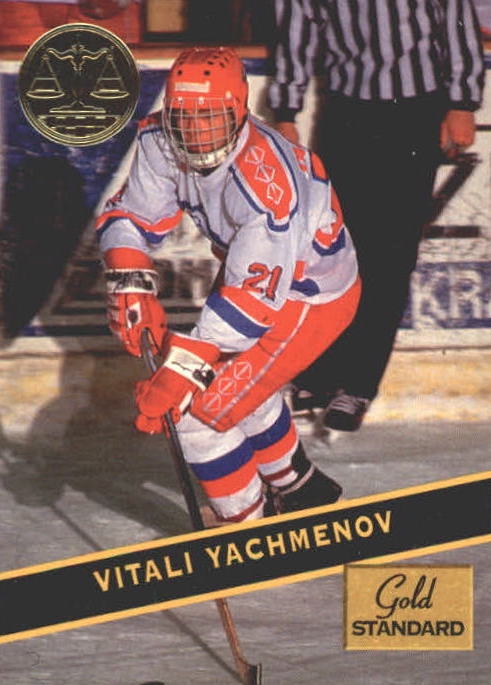 NHL 1994 Signature Rookies Gold Standard - No 99 - Vitali Yachmenov