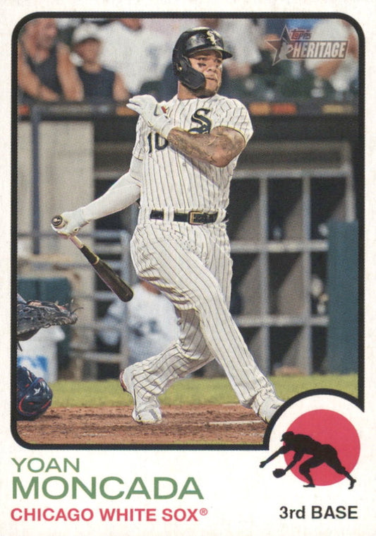 MLB 2022 Topps Heritage - No 9 - Yoan Moncada