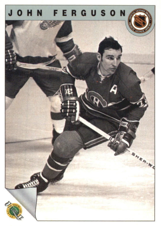 NHL 1991-92 Ultimate Original Six - No 9 - John Ferguson