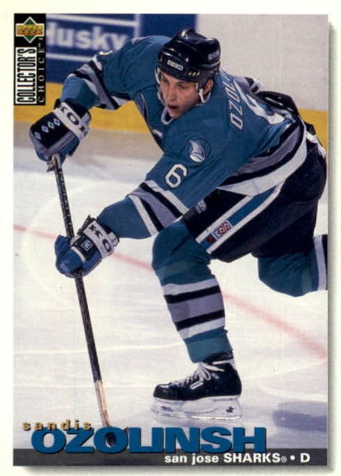 NHL 1995 / 96 Collector's Choice - No 9 - Sandis Ozolinsh