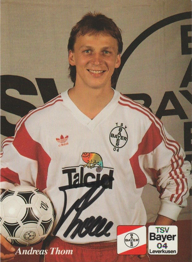 Fussball - Autogramm - Andreas Thom