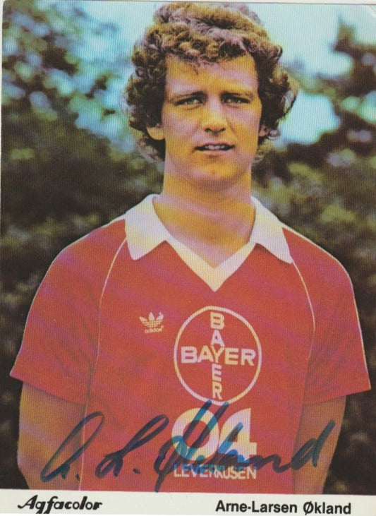 Soccer - Autograph - Arne-Larsen Ökland