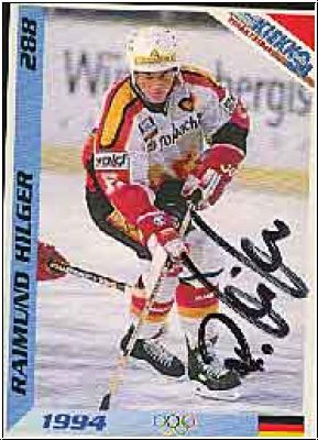 DEL 1994 Kiekko - No 288 - Raimond Hilger