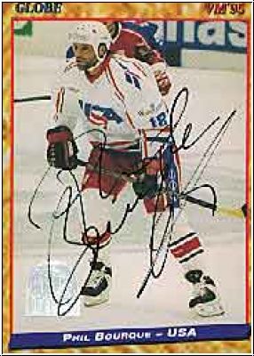 DEL 1995 Semic Globe Vienna - No 126 - Phil Bourque