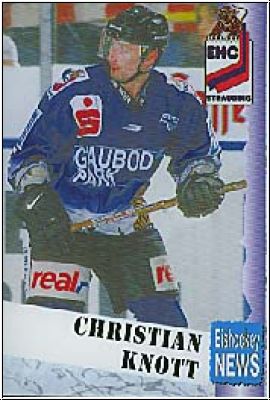 DEL 1999/00 Oberliga EHC Straubing - No 12 - Christian Knott