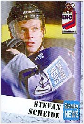 DEL 1999 / 00 Oberliga EHC Straubing - No 14 - Stefan Scheide