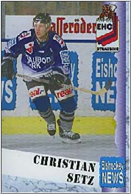 DEL 1999 / 00 Oberliga EHC Straubing - No 15 - Christian Setz