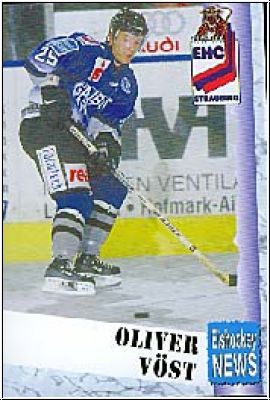 DEL 1999/00 Oberliga EHC Straubing - No 18 - Oliver Vöst